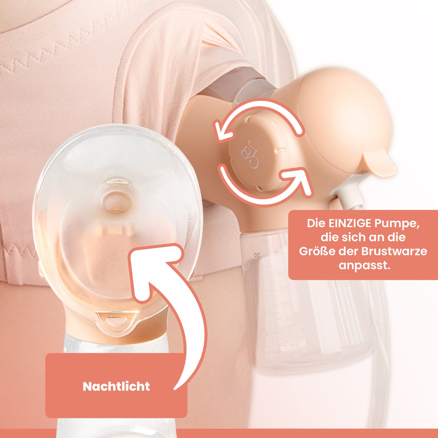 Annabella Single Electric Breast Pump - Portable, Quiet, with Revolutionary Tongue-Simulating Technology