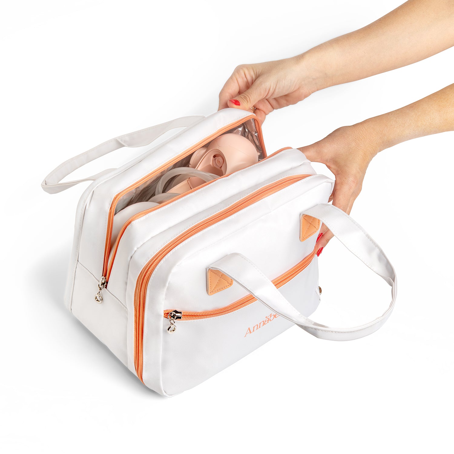 Annabella Single Breast Pump Travel Bag with Coolers
