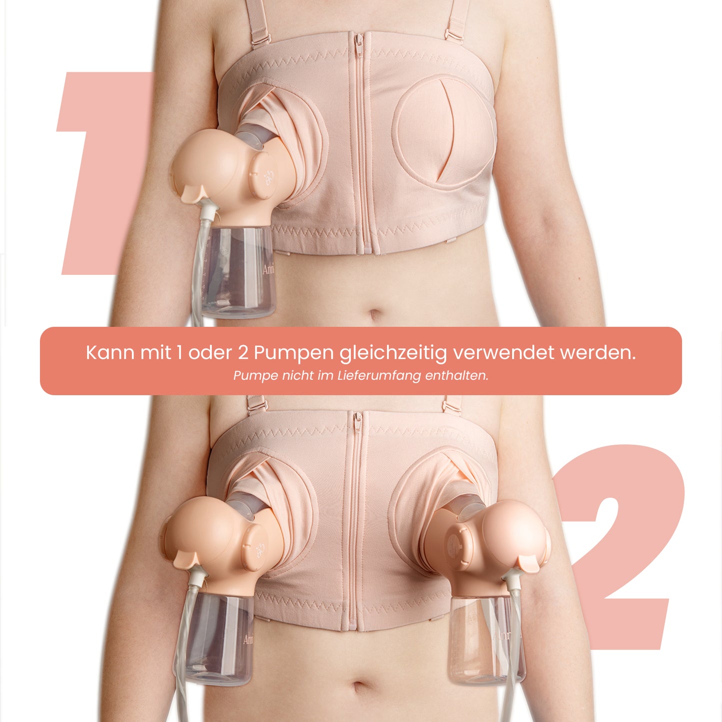 Annabella Double Electric Breast Pump - 18-24mm fit + Free Bra