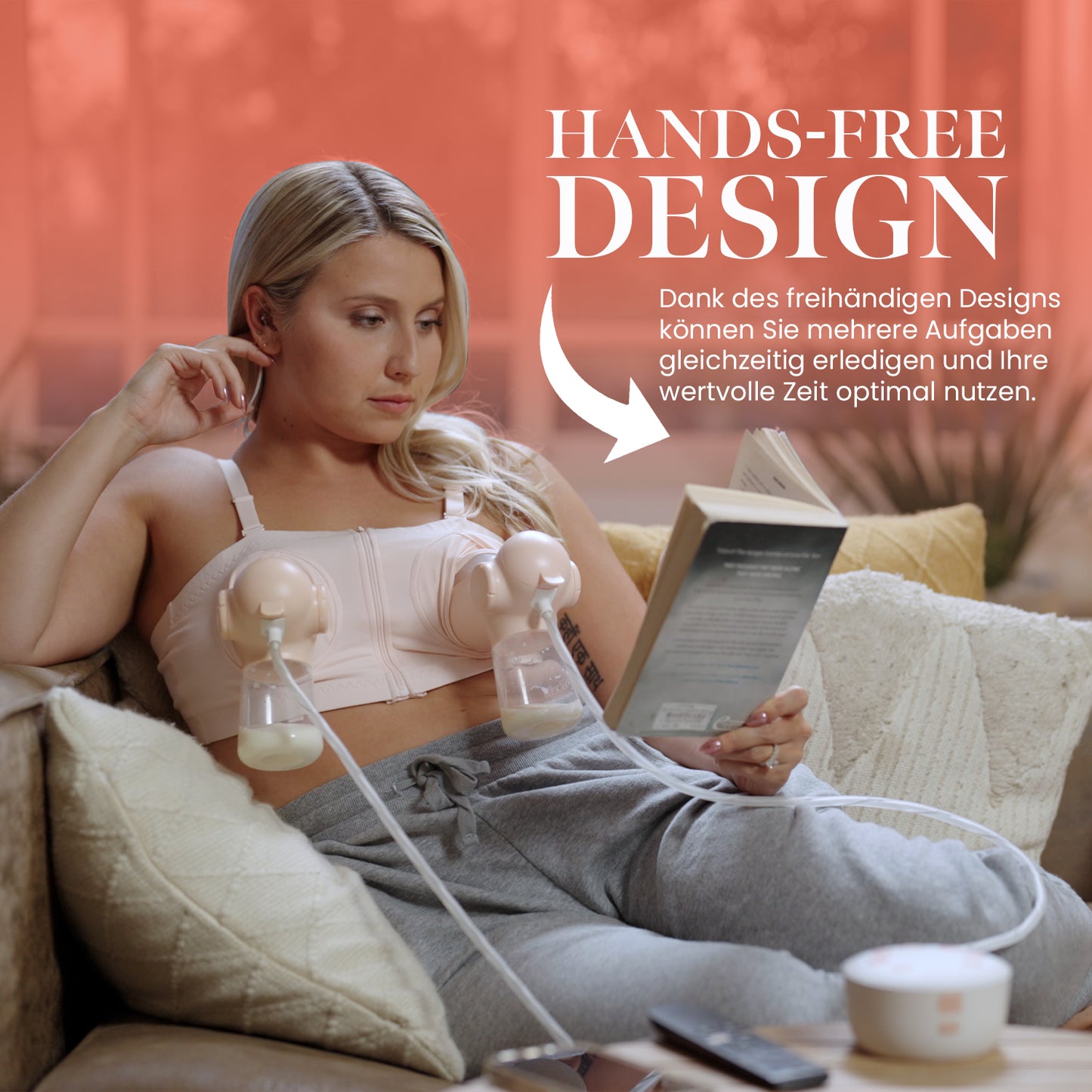 Annabella Double Electric Breast Pump - 18-24mm fit + Free Bra