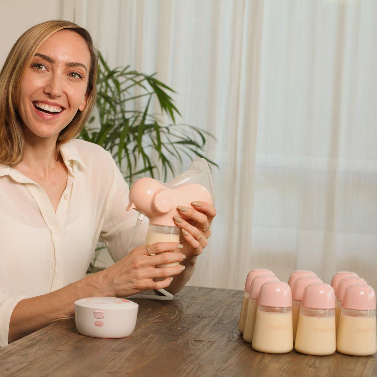 Annabella Double Electric Breast Pump - 18-24mm fit + Free Bra