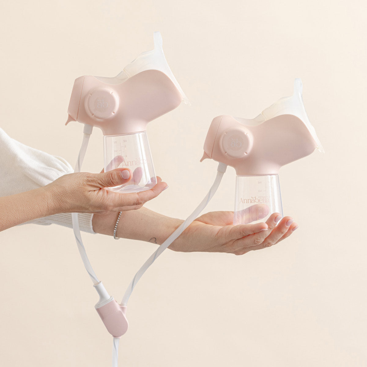 Annabella Double Electric Breast Pump - 18-24mm fit + Free Bra